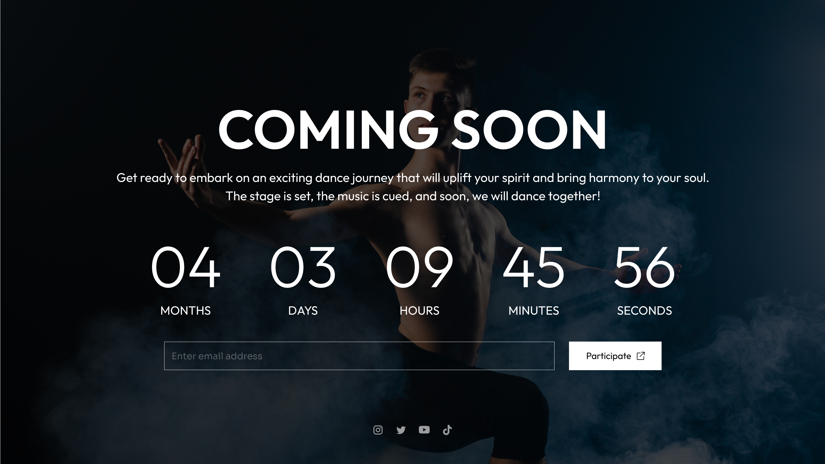 FootworkStudio | Dance Academy Figma Template WDK